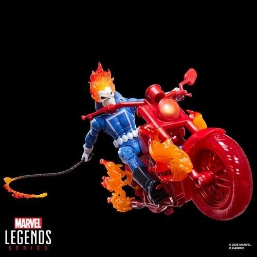 Ghost Rider Marvel Legends Series Johnny Blaze 6 - Inch Action Figure with Motorcycle - by Hasbro