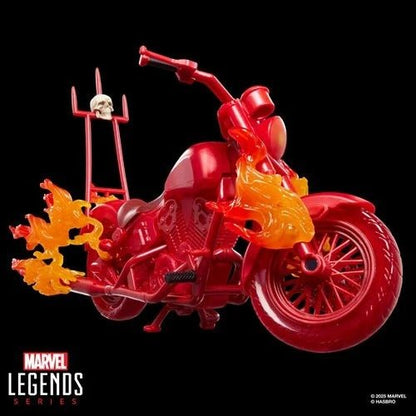 Ghost Rider Marvel Legends Series Johnny Blaze 6 - Inch Action Figure with Motorcycle - by Hasbro