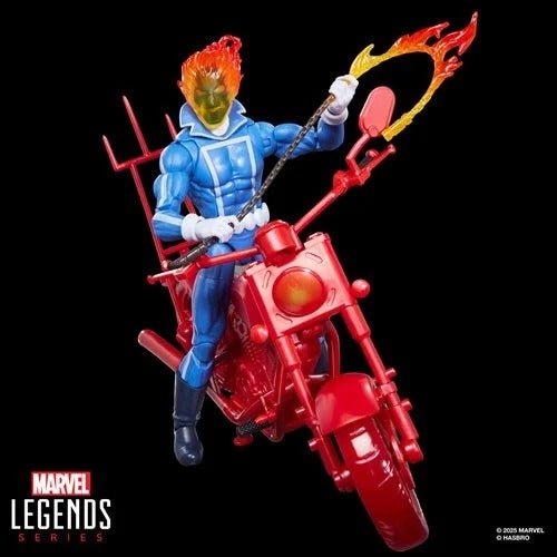 Ghost Rider Marvel Legends Series Johnny Blaze 6 - Inch Action Figure with Motorcycle - by Hasbro