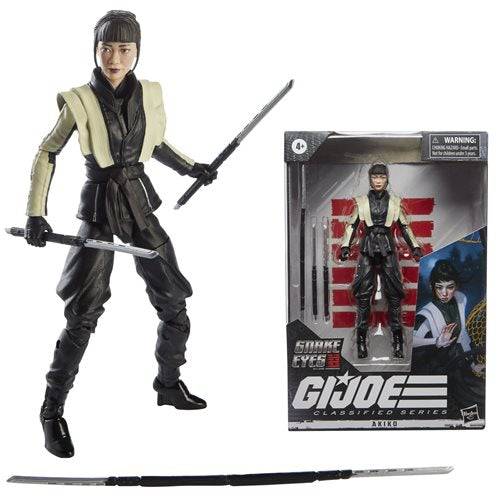 G.I. Joe Classified Series 6-Inch Snake Eyes: G.I. Joe Origins Action Figure - by Hasbro | Buy at ToyShnip