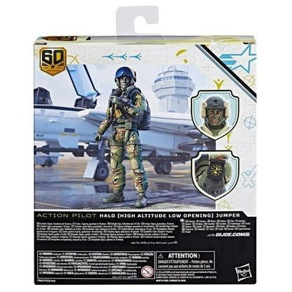 G.I. Joe Classified Series 60th Anniversary 6 - Inch Action Pilot HALO Jumper Action Figure - by Hasbro