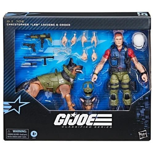 G.I. Joe Classified Series Christopher "Law" Lavigne & Order 6 - Inch Action Figure - by Hasbro