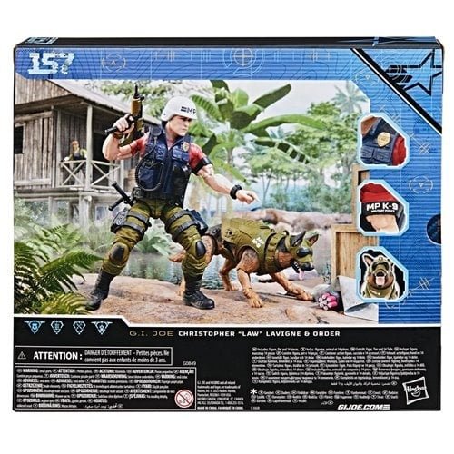 G.I. Joe Classified Series Christopher "Law" Lavigne & Order 6 - Inch Action Figure - by Hasbro