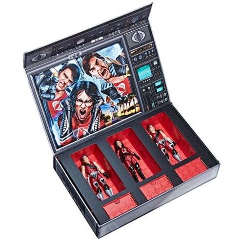 G.I. Joe Classified Series Crimson Strike Team Baroness, Tomax & Xamot 6 - Inch Action Figures - by Hasbro