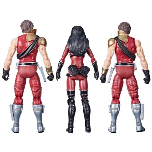 G.I. Joe Classified Series Crimson Strike Team Baroness, Tomax & Xamot 6 - Inch Action Figures - by Hasbro