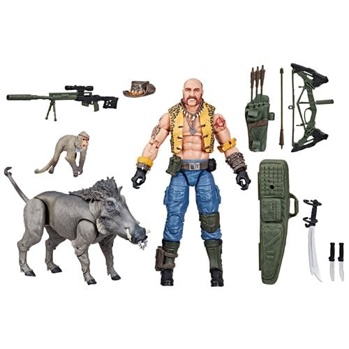 G.I. Joe Classified Series Dreadnok Gnawgahyde and pets Porkbelly & Yobbo 6 - Inch Action Figure - by Hasbro
