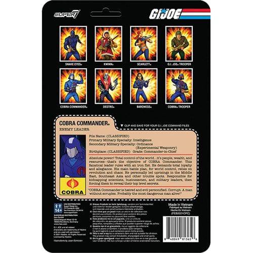 Super7 G.I. Joe 3 3/4-Inch ReAction Figure - by Super7 | Buy at ToyShnip