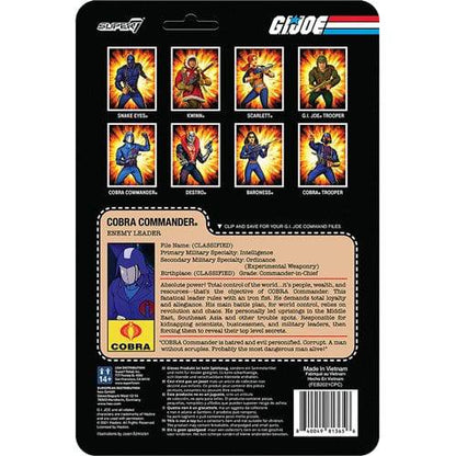 Super7 G.I. Joe 3 3/4-Inch ReAction Figure - by Super7 | Buy at ToyShnip