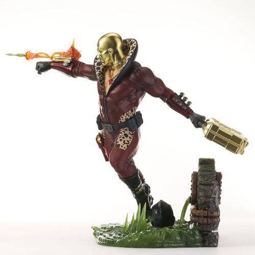G.I. Joe Gallery Profit Director Destro Statue - Diamond Select Showcase Previews Exclusive - by Diamond Select | Buy at ToyShnip
