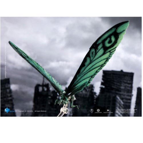 Godzilla: King of the Monsters (Exquisite Basic) Mothra Emerald Titan PX Action Figure - by Hiya Toys