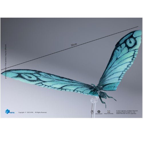 Godzilla: King of the Monsters (Exquisite Basic) Mothra Emerald Titan PX Action Figure - by Hiya Toys | Buy at ToyShnip