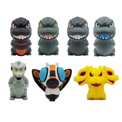 Godzilla Smashies 12Pc Stress Doll Display Case - PREVIEWS Exclusive - by Surreal Entertainment | Buy at ToyShnip