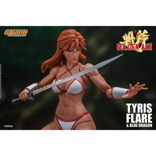 Golden Axe Tyris Flare & Blue Dragon 1:12 Scale Action Figure - by Storm Collectibles | Buy at ToyShnip