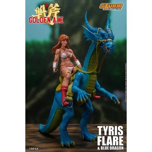 Golden Axe Tyris Flare & Blue Dragon 1:12 Scale Action Figure - by Storm Collectibles | Buy at ToyShnip