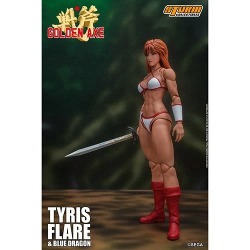 Golden Axe Tyris Flare & Blue Dragon 1:12 Scale Action Figure - by Storm Collectibles | Buy at ToyShnip