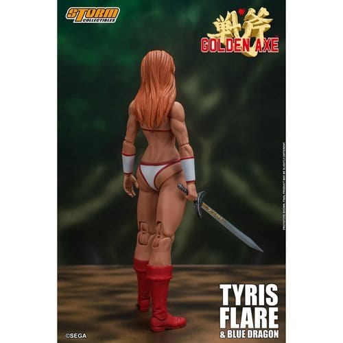Golden Axe Tyris Flare & Blue Dragon 1:12 Scale Action Figure - by Storm Collectibles | Buy at ToyShnip