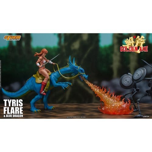 Golden Axe Tyris Flare & Blue Dragon 1:12 Scale Action Figure - by Storm Collectibles | Buy at ToyShnip