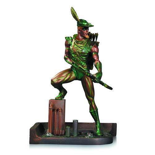 Green Arrow Patina Statue - by DC Direct | Buy at ToyShnip