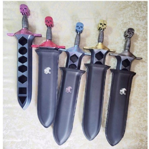 Grim Dagger Dice Case with sheath cover - Choose a color (Dice not included) - by Hymgho | Buy at ToyShnip