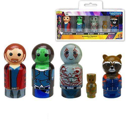 Guardians of the Galaxy Vol. 2 Pin Mate Wooden Figure Set of 5 - by Bif Bang Pow! | Buy at ToyShnip