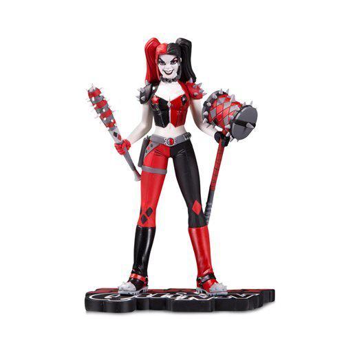 Harley Quinn Red White and Black Statue by Amanda Conner Statue - by DC Direct | Buy at ToyShnip