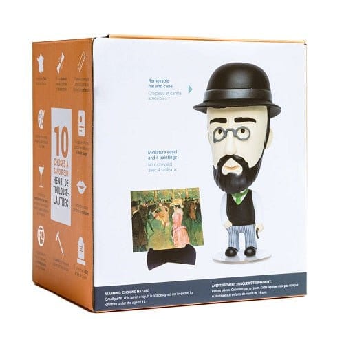 Henri de Toulouse-Lautrec Action Figure Doll - Today is Art Day - by Today Is Art Day | Buy at ToyShnip