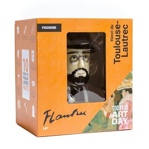 Henri de Toulouse-Lautrec Action Figure Doll - Today is Art Day - by Today Is Art Day | Buy at ToyShnip