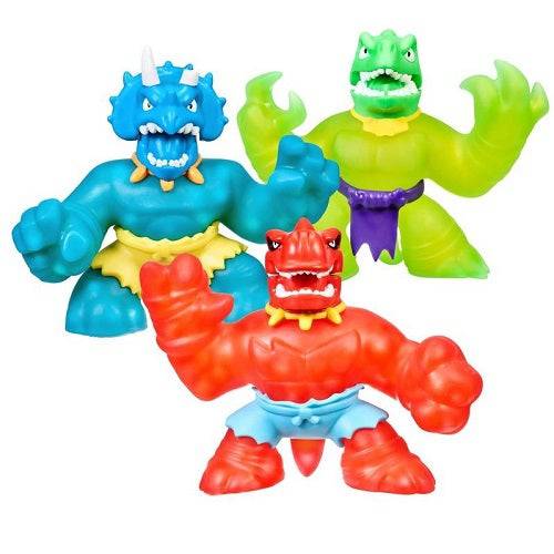 Heroes of Goo Jit Zu Dino Power Chomp Attack 3Pk - ToyShnip | EN
