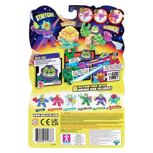 Heroes of Goo Jit Zu Galaxy Blast - Rock Jaw - by Moose Toys | Buy at ToyShnip
