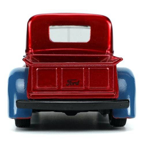 Hollywood Rides 1941 Ford Pickup 1:32 Scale Die-Cast Metal Vehicle with Proto-Suit Spider-Man Figure - by Jada Toys | Buy at ToyShnip