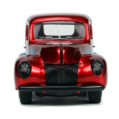 Hollywood Rides 1941 Ford Pickup 1:32 Scale Die-Cast Metal Vehicle with Proto-Suit Spider-Man Figure - by Jada Toys | Buy at ToyShnip
