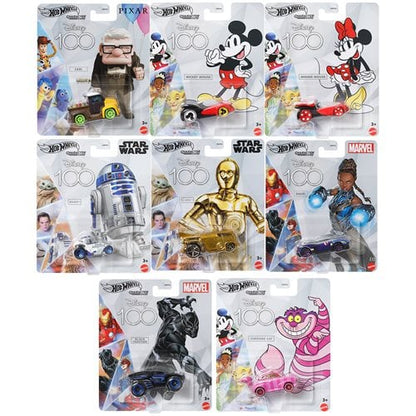 Hot Wheels Disney 100th 2023 - Select Vehicle(s) - by Mattel