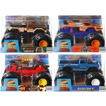 Hot Wheels Monster Trucks 1:24 Scale Vehicle 2024 - Select Vehicle(s) - by Mattel