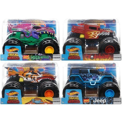 Hot Wheels Monster Trucks 1:24 Scale Vehicle 2024 - Select Vehicle(s) - by Mattel