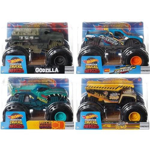 Hot Wheels Monster Trucks 1:24 Scale Vehicle 2024 - Select Vehicle(s) - by Mattel