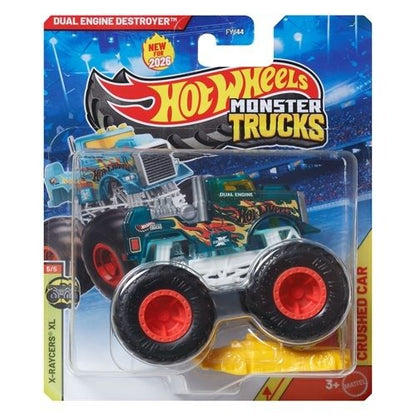 Hot Wheels Monster Trucks 1:64 Scale Vehicle 2026 - Select Vehicle(s) (5393) - by Mattel