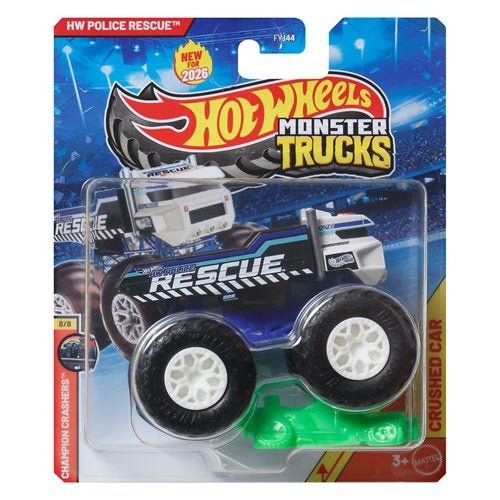 Hot Wheels Monster Trucks 1:64 Scale Vehicle 2026 - Select Vehicle(s) (5393) - by Mattel