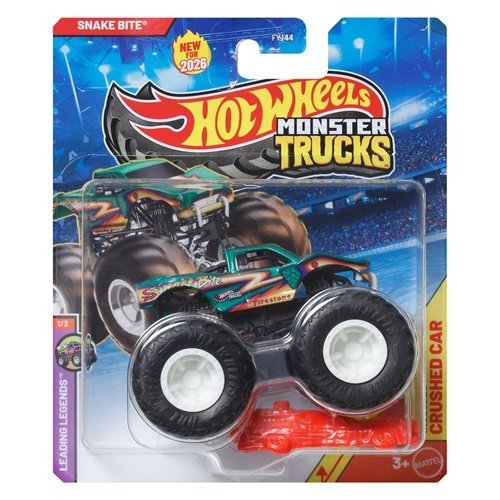 Hot Wheels Monster Trucks 1:64 Scale Vehicle 2026 - Select Vehicle(s) (5393) - by Mattel