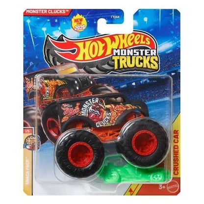 Hot Wheels Monster Trucks 1:64 Scale Vehicle 2026 - Select Vehicle(s) (5393) - by Mattel