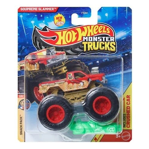 Hot Wheels Monster Trucks 1:64 Scale Vehicle 2026 - Select Vehicle(s) (5393) - by Mattel
