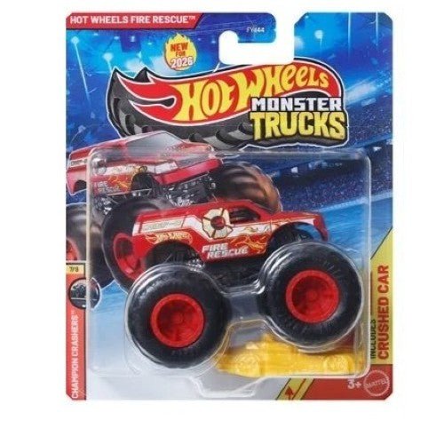 Hot Wheels Monster Trucks 1:64 Scale Vehicle 2026 - Select Vehicle(s) (5393) - by Mattel