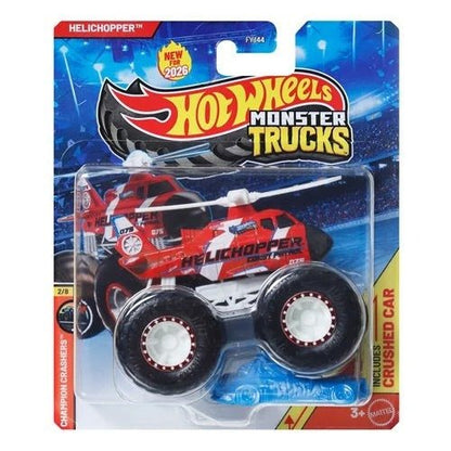 Hot Wheels Monster Trucks 1:64 Scale Vehicle 2026 - Select Vehicle(s) (5393) - by Mattel