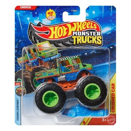 Hot Wheels Monster Trucks 1:64 Scale Vehicle 2026 - Select Vehicle(s) (5393) - by Mattel