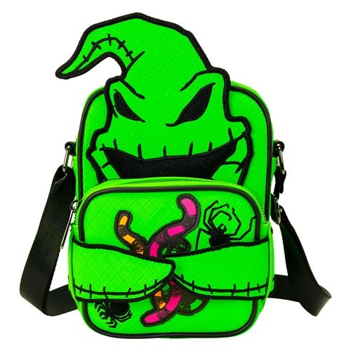 Loungefly The Nightmare Before Christmas Oogie Boogie Glow-in-the-Dark Crossbuddies Bag