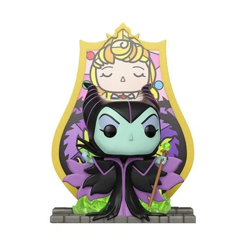 Funko Pop! Disney Villains Stained Glass Deluxe Vinyl Figures - Select Figure(s)
