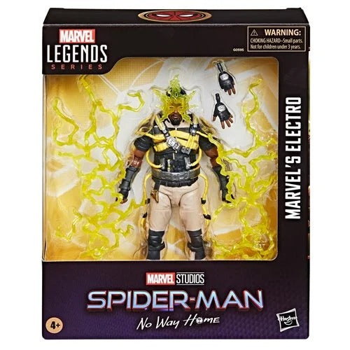 Spider-Man: No Way Home Marvel Legends Series Electro 6-Inch Action Figure