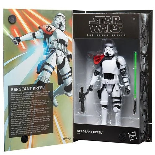 Star Wars The Black Series Sergeant Kreel 6-Inch Action Figure