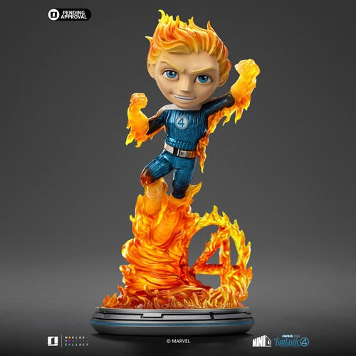 Iron Studios Fantastic Four Metallic First Steps 4 Pack MiniCo. Vinyl Figure (AE Exclusive)