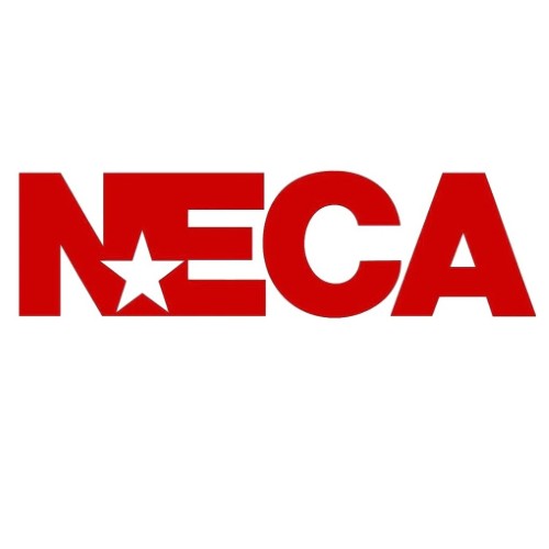 NECA logo, link leading to collection