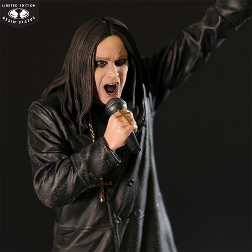 Music Maniacs Ozzy Osbourne 1:10 Scale Resin Statue